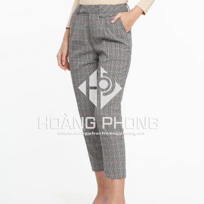 Quần Tây Nữ Sọc Caro